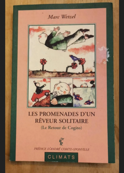 Les Promenades D'un Rêveur Solitaire Ou Le Retour De Cogito - Marc Wetzel