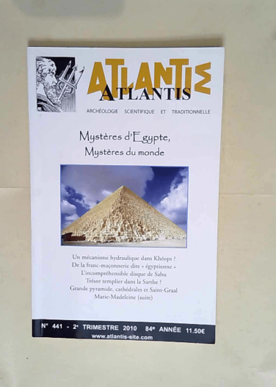 441. Mysteres de l Egypte Mysteres du Monde  - Collectif D Auteurs