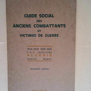 Guide social des anciens combattants et victi...