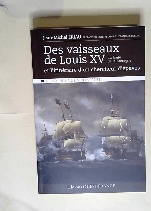 Des vaisseaux de Louis XV au large de la Bret...