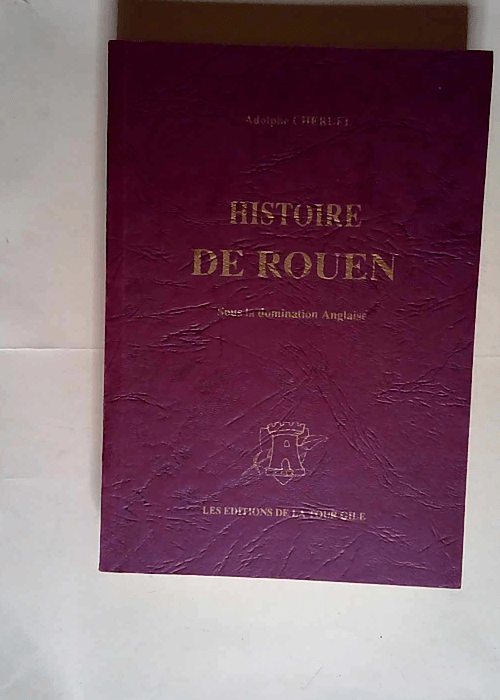 Histoire de Rouen sous la domination anglaise  – Adolphe Chéruel