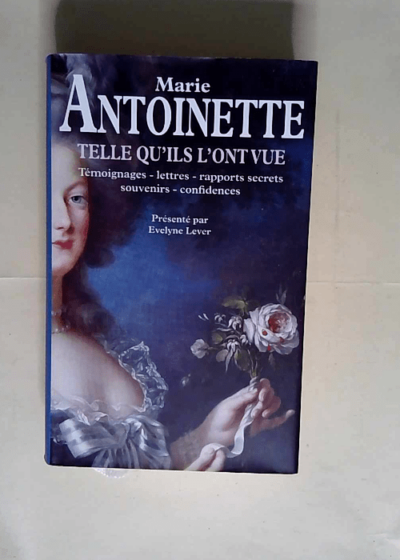 Telle Qu Ils L Ont Vue  - Antoinette Marie