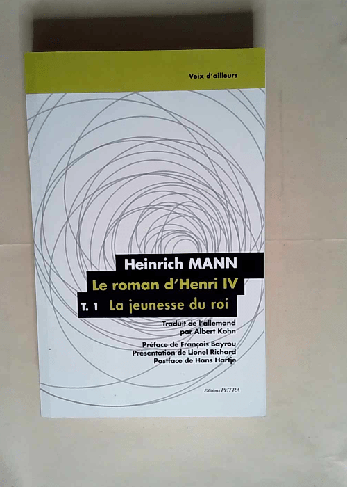 La jeunesse du roi  – Heinrich Mann