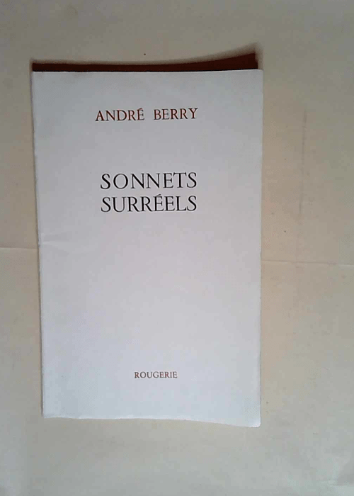 Sonnets Surréels – BERRY André