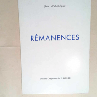 Rémanences  – Jan D Ospeguy