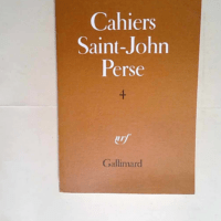 Cahiers Saint-John Perse 4 – Saint-John...