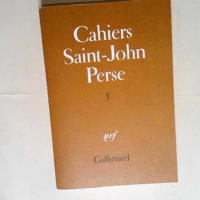 Cahiers Saint-John Perse  – Saint-John ...