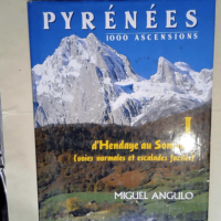 Pyrenees 1000 ascensions volume 1 D hendaye au somport (1993) – Angulo Miguel