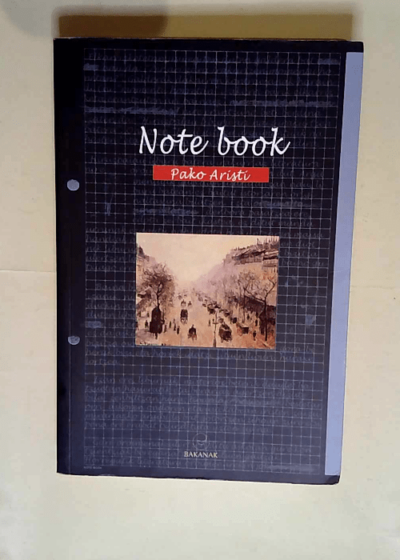 Note book  - Pako Aristi