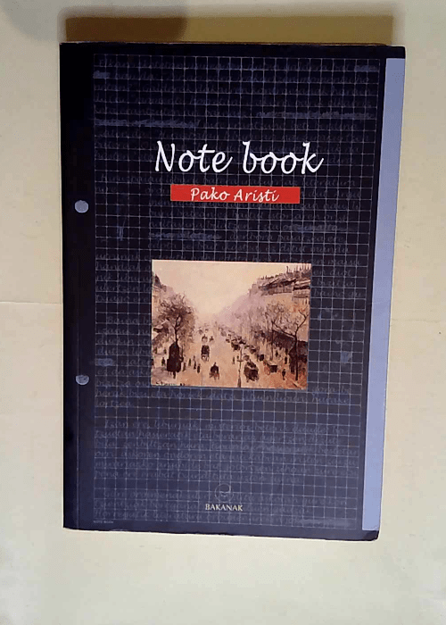 Note book  – Pako Aristi