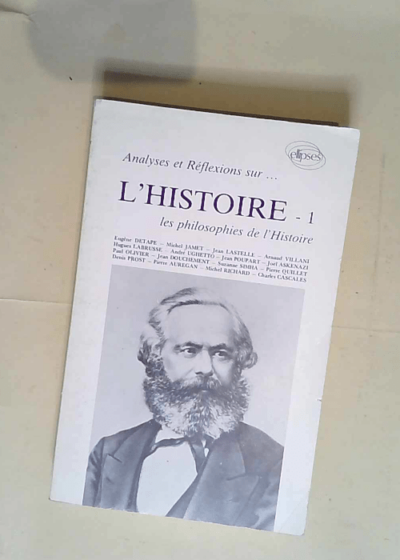 L Histoire - 1 Les philosophies de l histoire -