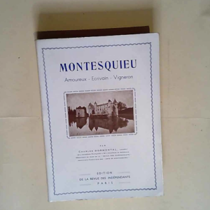 Montesquieu. amoureux Ecrivains – vigne...