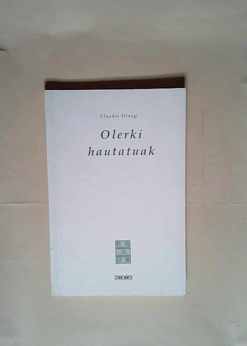 Olerki hautatuak  – Claudio Otaegi