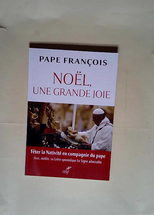 Noël une grande joie  – Pape François