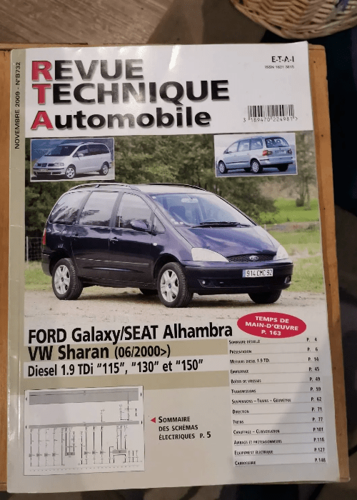 Revue technique automobile – Galaxy Alh...
