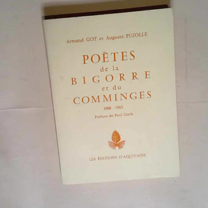 Poetes De La Bigorre Et Du Comminges   &#8211...