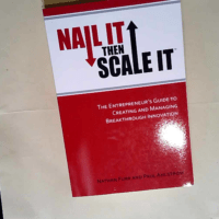 Nail It then Scale It The Entrepreneur s Guide to Creating and Managing Breakthrough Innovation – Nathan Furr