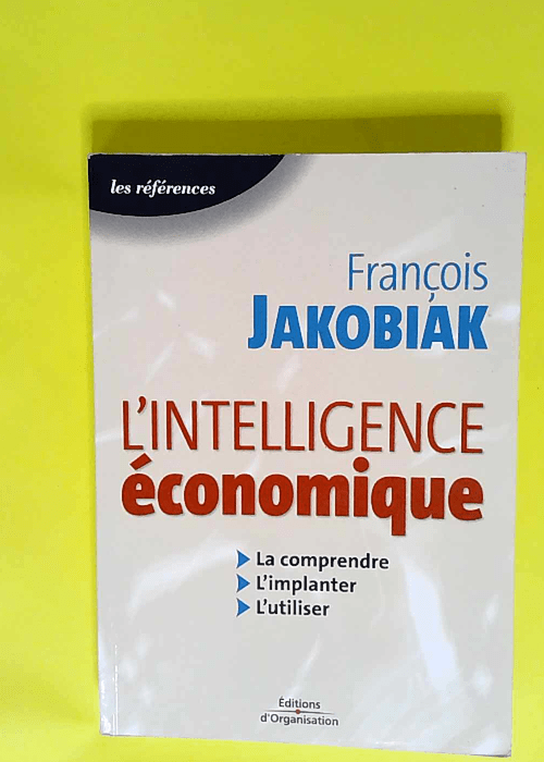 L intelligence économique  – François...