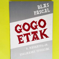 Gogoetak  – Blas Pascal