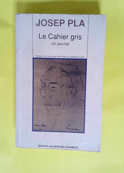 Le Cahier Gris - Josep Pla