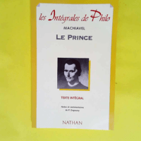 Le Prince  – Nicolas Machiavel