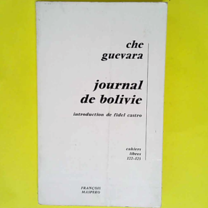 Journal de Bolivie Cahiers Libres 122-123 196...