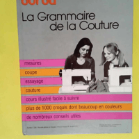 La Grammaire de la Couture Mesures coupe essa...