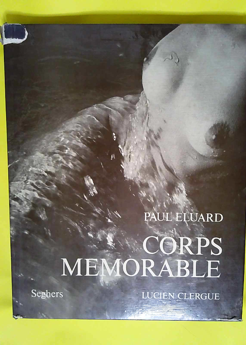 Corps mémorable Paul Eluard. Couverture par ...