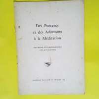 des entraves et des adjuvants a la méditatio...