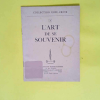 L art de se souvenir N°3 – Saralden Ph...