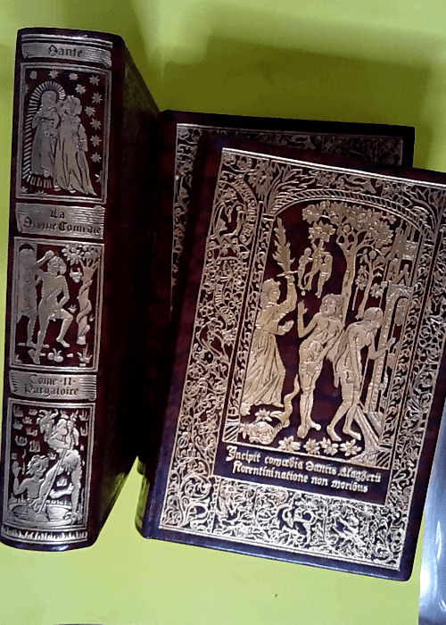 LA DIVINE COMEDIE. 3 VOLUMES Cuir. J de Bonno...