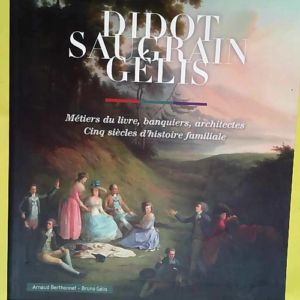 Didot Saugrain Gélis Métiers du livre banqu...