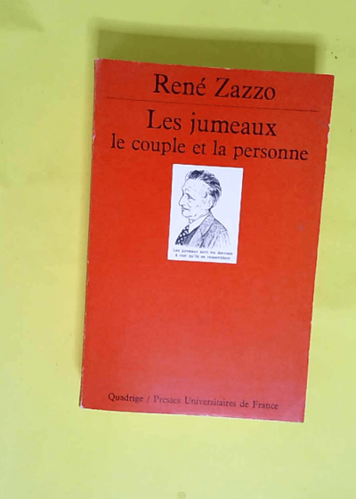 Jumeaux le couple & la personne  - R Zazzo