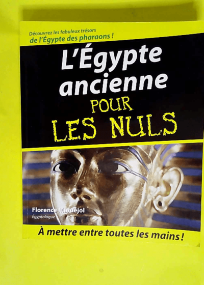 L Egypte ancienne Pour les Nuls  - Florence Maruéjol