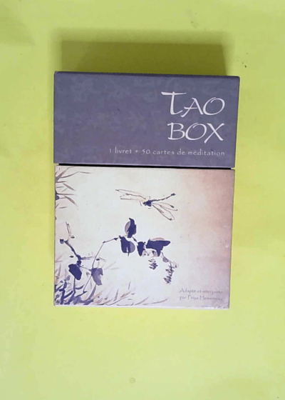 Tao box 1 Livret + 50 Cartes De Méditation - Priya Hemenway