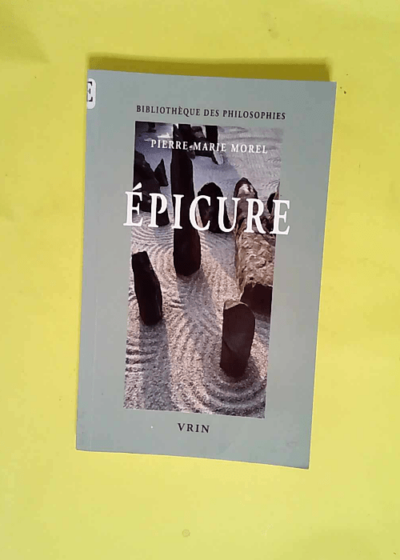 Epicure  - Pierre-Marie Morel