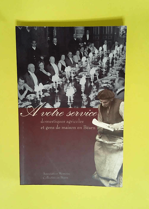 Association mémoire collection en béarn n°18 – 2006 – a votre service domestiques agricoles et gens de maison en béarn – Collectif