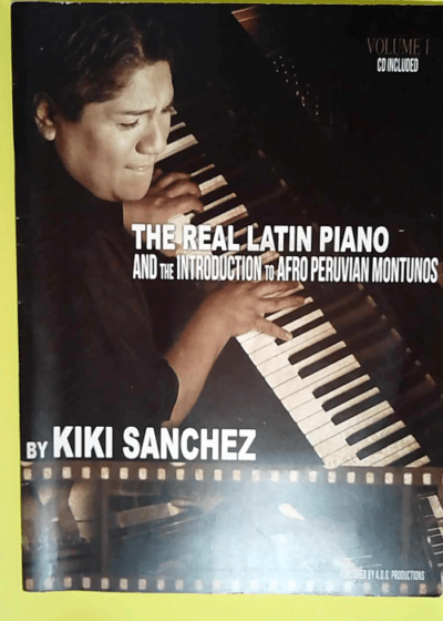 The Real Latin Piano Book + Cd  - Kiki Sanchez