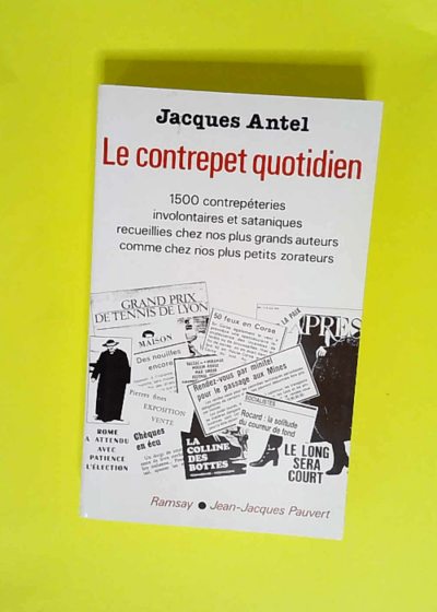 Le Contrepet quotidien  - Antel