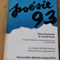 Poésie 93 (Pierre Seghers Fondateur) N° 46 ...