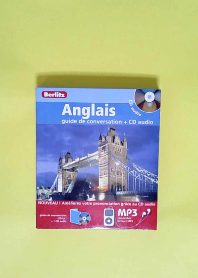 Anglais guide de conversation et CD audio - Berlitz