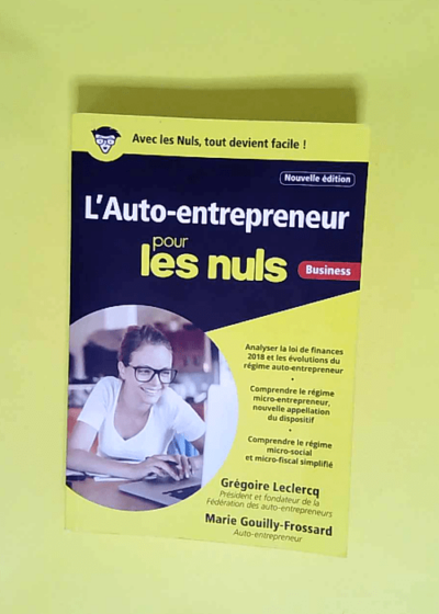 L auto-Entrepreneur Pour Les Nuls Business  - Grégoire Leclercq