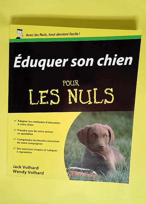 Eduquer son chien Pour les Nuls  – Jack...