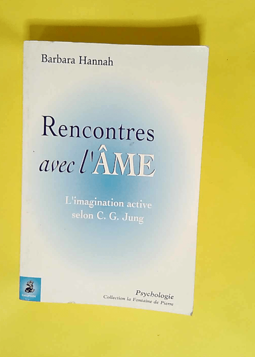 Rencontres avec l âme L imagination active selon C. G. Jung (La fontaine de pierre) – Barbara Hannah