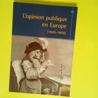 L opinion publique en Europe  – Revue