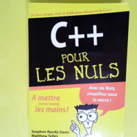 C++ pour les Nuls  – Matthew Telles