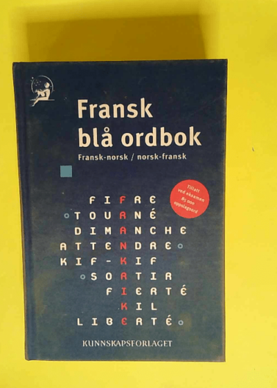 Fransk Bla Ordbok - fransk-norsk norsk-fransk - Elligers