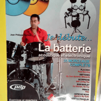 Je Debute la Batterie CD et DVD  – Jean-Philippe Fanfant