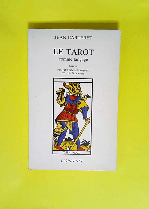 Le tarot comme language  – Carteret