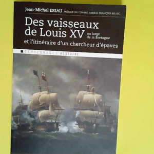 Des vaisseaux de Louis XV au large de la Bret...